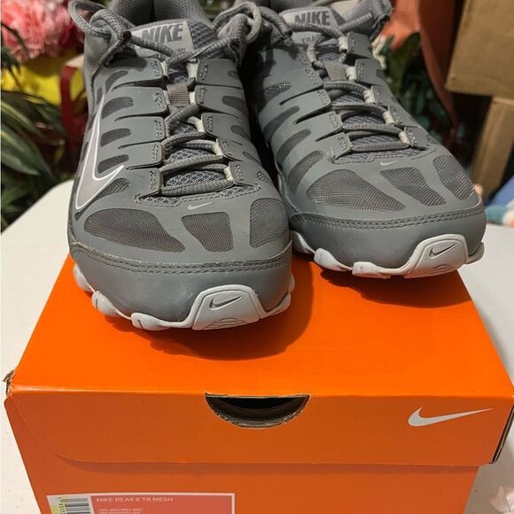 Nike Reax 8 TR 621716-010 Mesh Grey Training Shoes Sneakers Men’s size 7 - Picture 1 of 15
